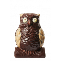 HIBOU CHOCOLAT NOIR 