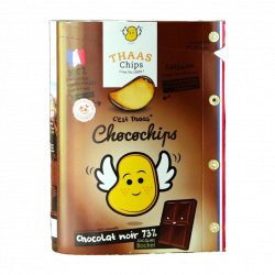 BOITE CHIPS ENROBES CHOCOLAT