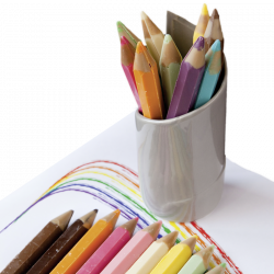 CRAYONS DE COULEUR SACHET DE 7